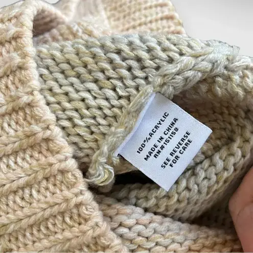 Evereve 525 Women's Neutral Ombre Knit Mockneck Sleeveless Tank XL | NWT