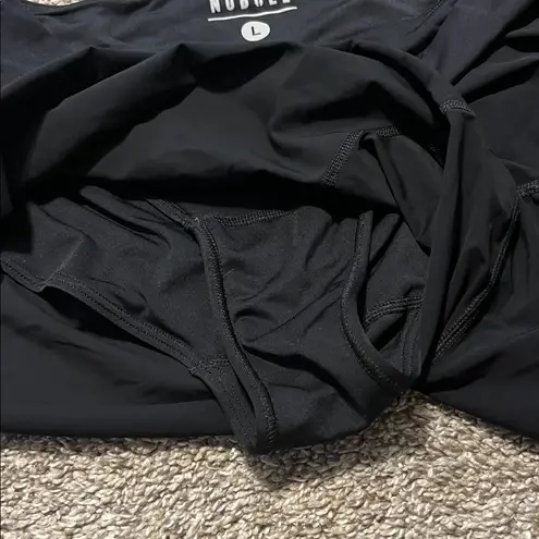 Nobull Women's Black Pace Short 3" Athletic Shorts Large