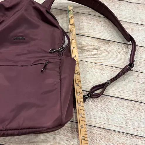 Pacsafe Cruise Anti Theft Backpack Bag Plum Purple Convertible Strap RFID Safe
