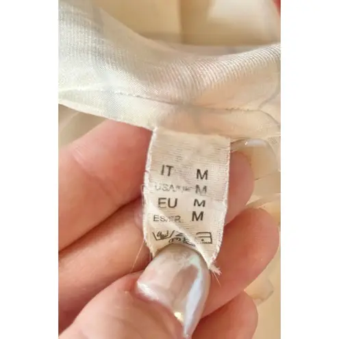 Intimissimi Lace and Silk Top Camisole sz. M White Size M