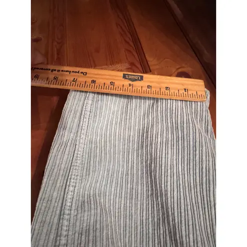 PacSun Baggy Carpenter Corduroy Pants Light Blue Size 26 Daisy Patch