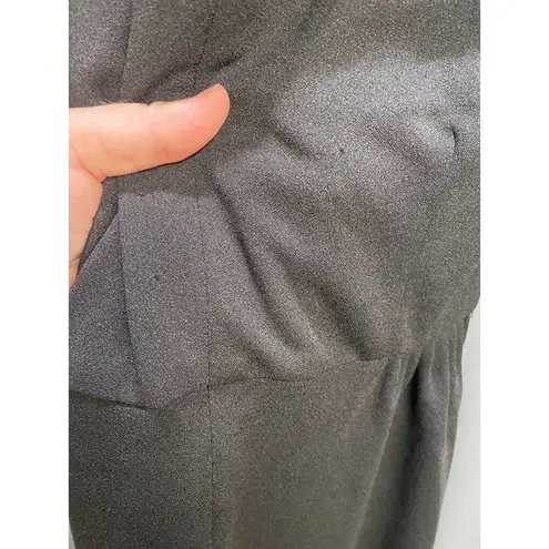 Elliatt Fit & Flare Ortro Dress Women's Medium Black Halterneck Sleeveless B98