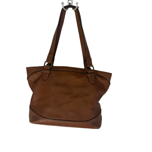 B.O.C. Leather Tan Shoulder Purse