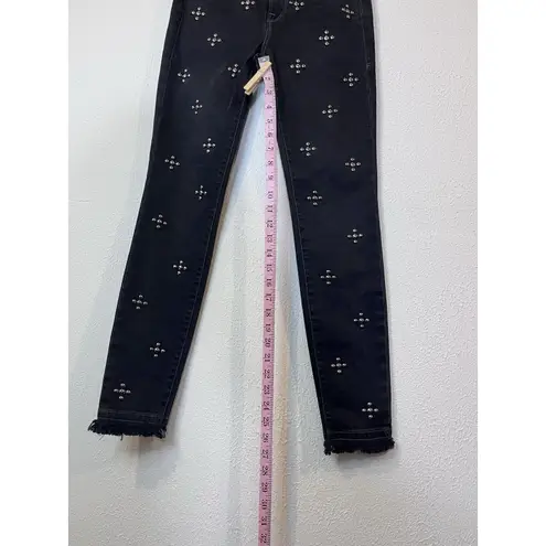 Frame Le Skinny de Jeanne Black Denim Women's Size 26