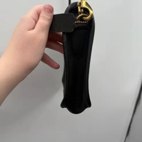 Coach Vintage Bonnie Cashin Era Convertible Black Crossbody Wristlet Bag