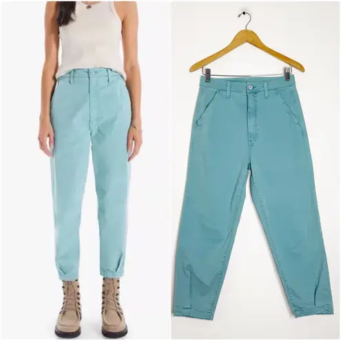 Mother Denim The Catch All Prep Ankle Pants Size 25 Killing Time Blue