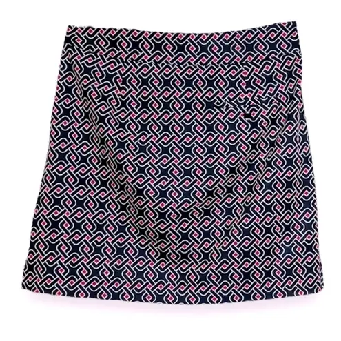 ep pro  Women’s Golf Skort Skirt size 4 Geometric Print with Pockets UPF 50 NWOT!