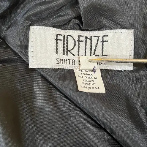 Vintage Firenze Santa Barbara Purple Leather High