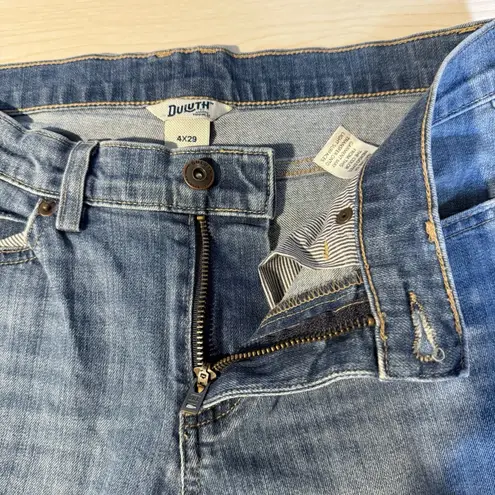 Womens Duluth Trading Co Blue Jeans Bootcut 4 Western Cowgirl Rodeo