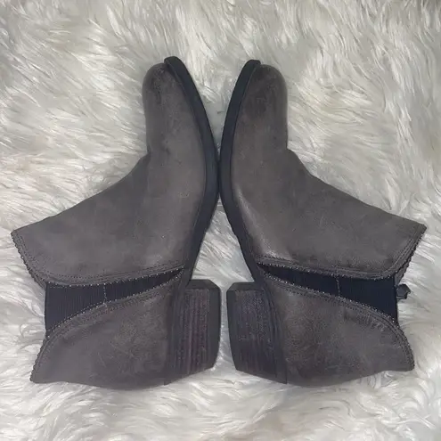 Miz Mooz Gray Barrett Ankle Bootie