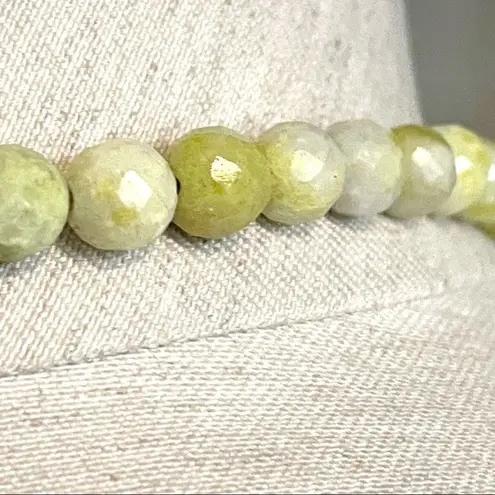 lemon chrysoprase necklace