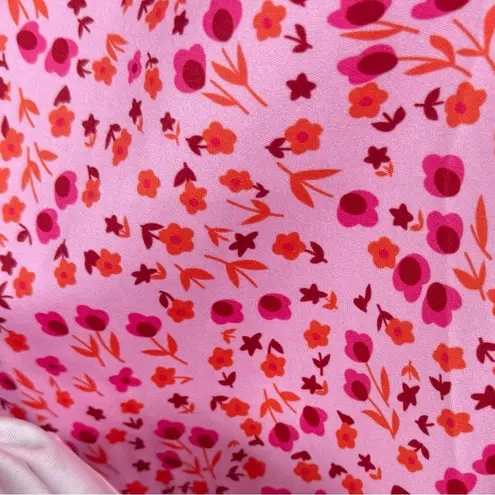 Feminine Cottagecore Pink Dress Romantic Garden Barbie Summer Babydoll Sundress Size L