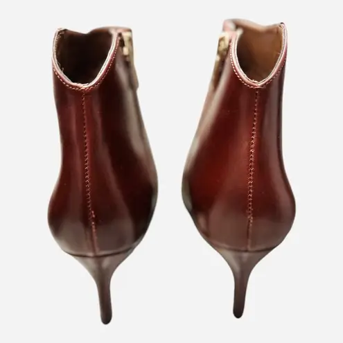 Naturalizer 27 Edit Women's Felix Booties Leather Cappuccino Size 9.5 New