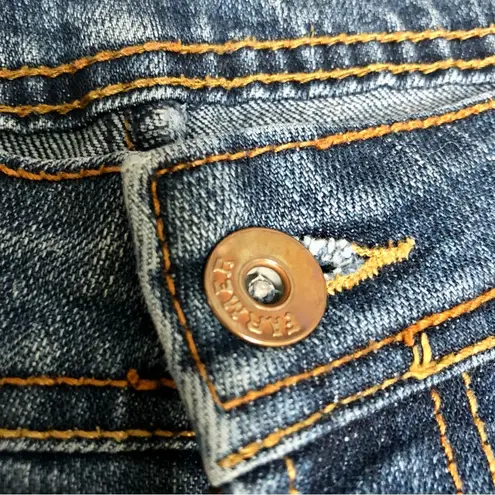 Vintage Y2K Farmer Low Rise Flare Jeans Premium Denim Western Flared size 30 Blue