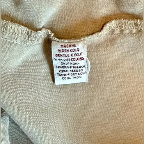 JM Collection Women’s Plus Jacket 18W Button Down Relaxed Tan