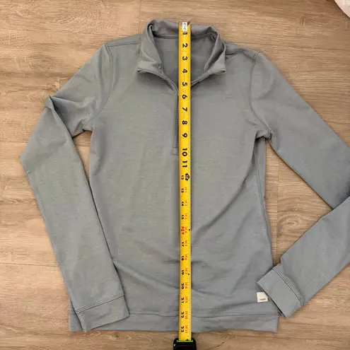 Vuori Grey Half Zip Jacket