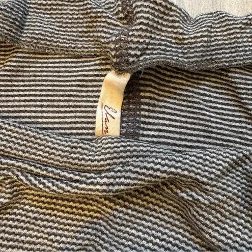 Elan Slouchy Dolman Batwing Waffle Knit Top, Sz L