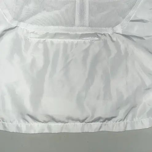 Zyia NWT Size XL White - Marble Print Packable Mesh Jacket & Shoulder Bag