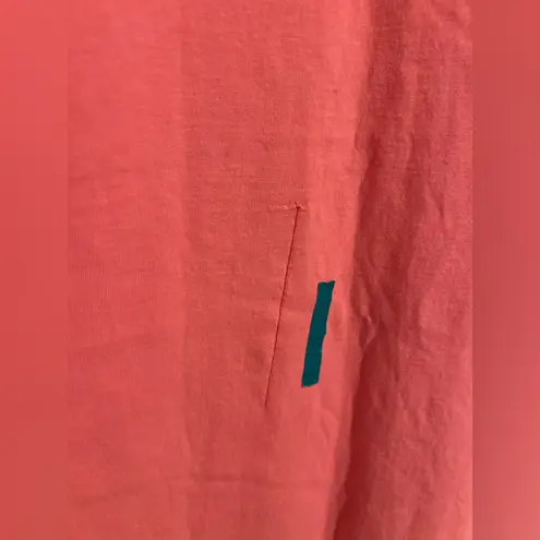 Frank & Eileen $188 Tee Lab Midi Harper Shirt Dress Shirtdress Orange Large