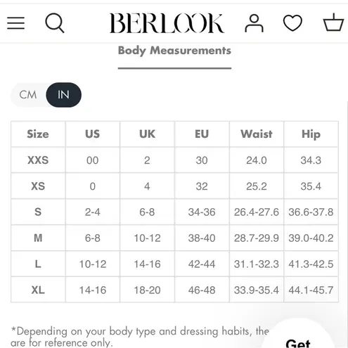 Berlook Blue Ruched Bikini Top & Bottom Size L