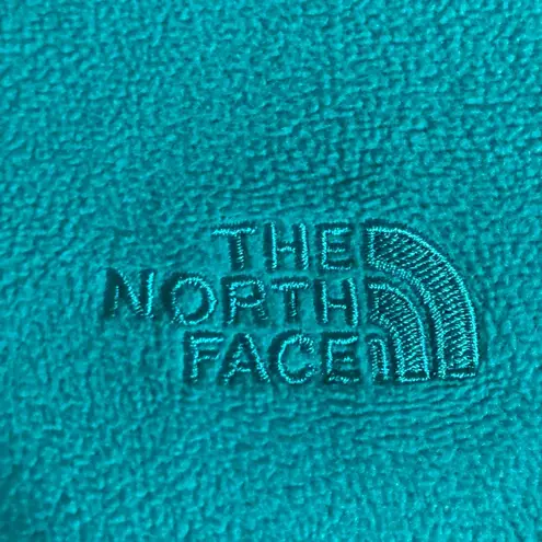 The North Face  Quarter Zip Fleece Pull-over Size Large Teal