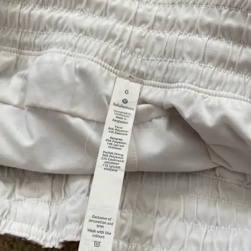 Lululemon  Choose a Side Short MR 3” Mini Twine White Multi / White Reversible 6 - Image 5