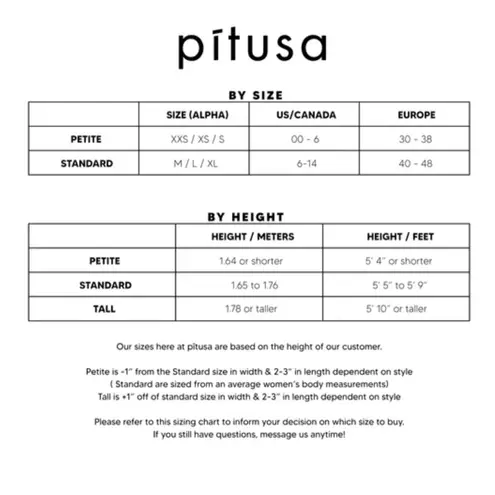 Pitusa Pattern play prairie dress midi length size standard Size L