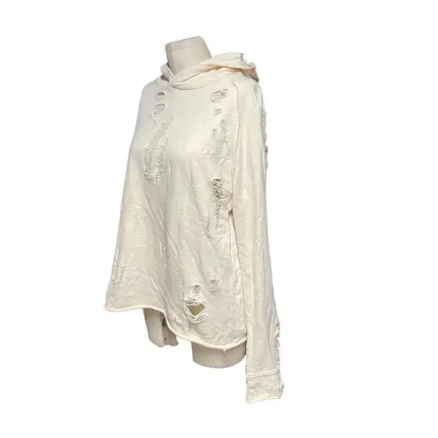 Generation Love Sierra Sweatshirt Hoodie White Cream Size Medium