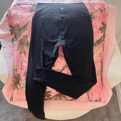 Lululemon align black high waisted leggings