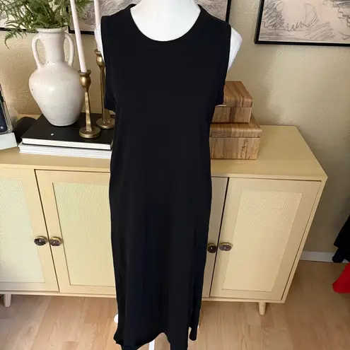 KULE Black The Tank Dress Midi Sleeveless Size Small