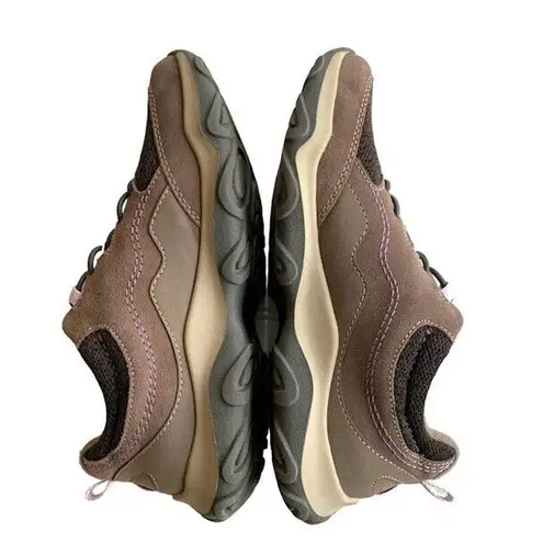 Earth Origins TIerney Thistle Suede Mesh Trail Sneakers Womens Size 7.5 US Brown