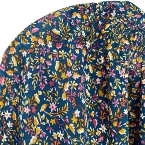 Mason & Belle Womens Peasant Blouse Boho Embroidered Floral Top