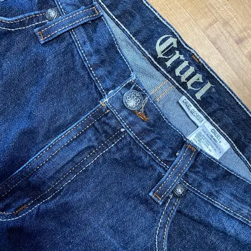 Cruel Girl Cruel jeans Relaxed Boot Cut Jeans with Decorative Stitching 17 R