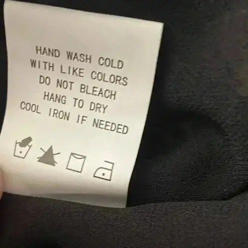 MELLODAY 🆕 Boho Vibes Chiffon Tier Tunic Top XS🆕