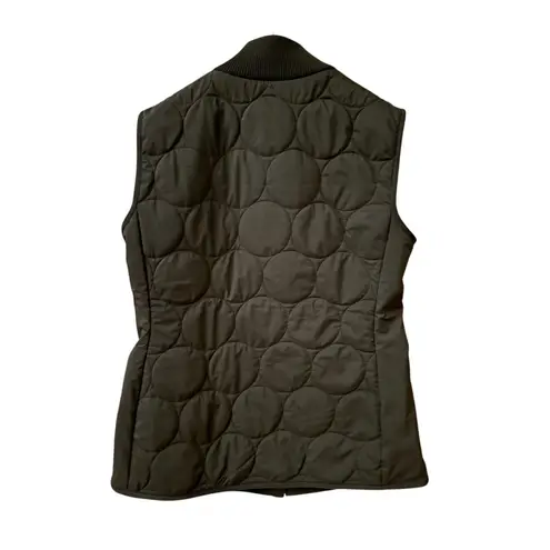 Akris Punto Black Vest with Stand Collar - Size 8 designer