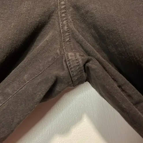 NYDJ - “Billie Mini Bootcut” High Rise Jeans in Coffee Bean Brown- Size 12