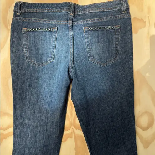 Mossimo Supply co Low Rise Straight Leg Jeans Women’s Size 13 Blue Denim