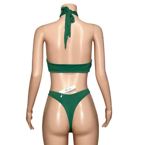 Riot Swim Set Toka Top & Hudson Thong Bottom, Jade, Small