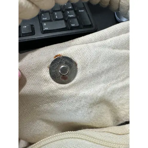 Evelyn K New York Wool Cotton Bohemian Raga Bonita Beaded Fringe Tassel Tote Bag