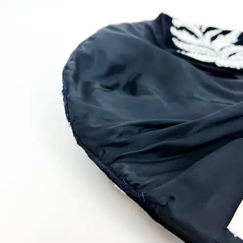 Vintage Y2K Beaded Embellishment Strapless Gown in Black | Size 4