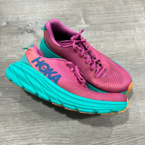 Hoka Women's Rincon 3  Phlox Pink/Atlantis (PPAT) Sneakers Tennis Shoes