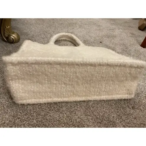 Shiraleah Hitched Collection Wedding Day Pearl Embellished "BRIDE" Boucle Tote