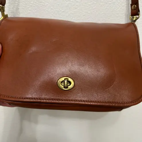 Hunt Club The British Tan Convertible Clutch Leather Shoulder Strap Cross Body