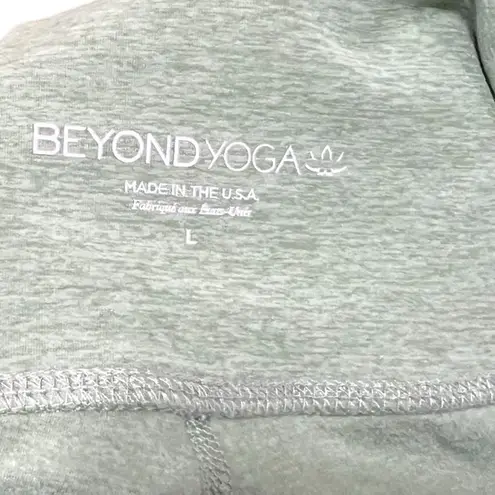 Beyond Yoga Spacedye At Your Leisure High Waisted Midi Leggings Sage Size Large