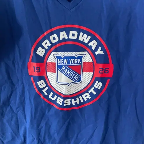 NHL Women’s New York Rangers Local Slogan Blue V