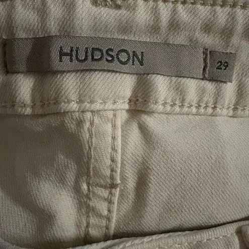 Hudson Jeans Holly High Rise Flare Barefoot Jean 29 Women’s Egret White