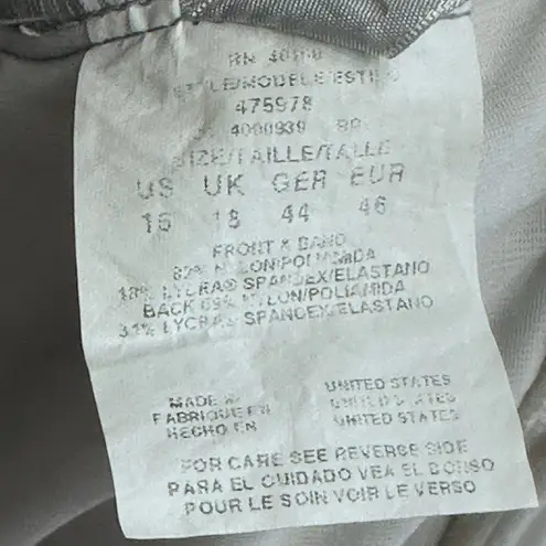 Magicsuit Rouched One Piece Swim Suit Floral Adjustable Straps Women's Size 16 Black