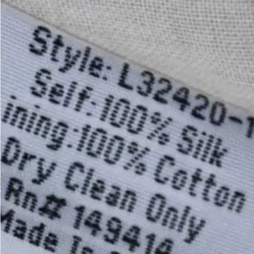 Johnny Was Jade Juliette A-line Silk Tiered Dress NWT