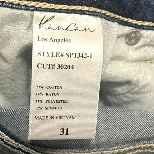 Kan Can (31) Annalise Skinny Distressed Scissor Hem Jeans