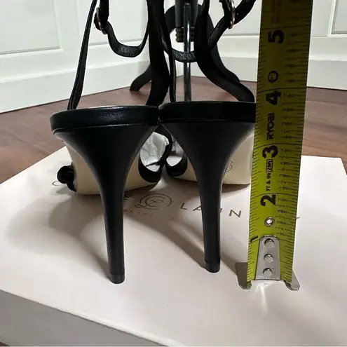 leather retro glam chic y2k open toe Satin Ruffle Heels Size 7